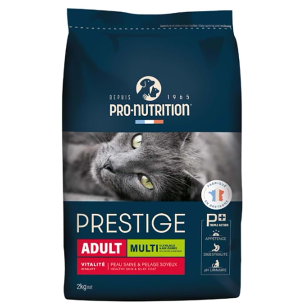 Pro Nutrition Prestige Multi Kümes Hayvanlı Yetişkin Kedi Maması 2KG