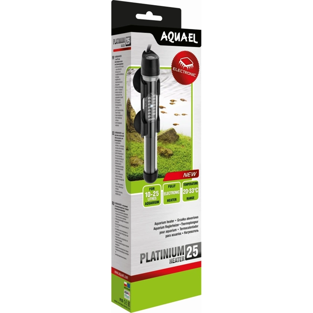 Aquael Glass Heater Platinium Heater 25W Akvaryum Isıtıcısı