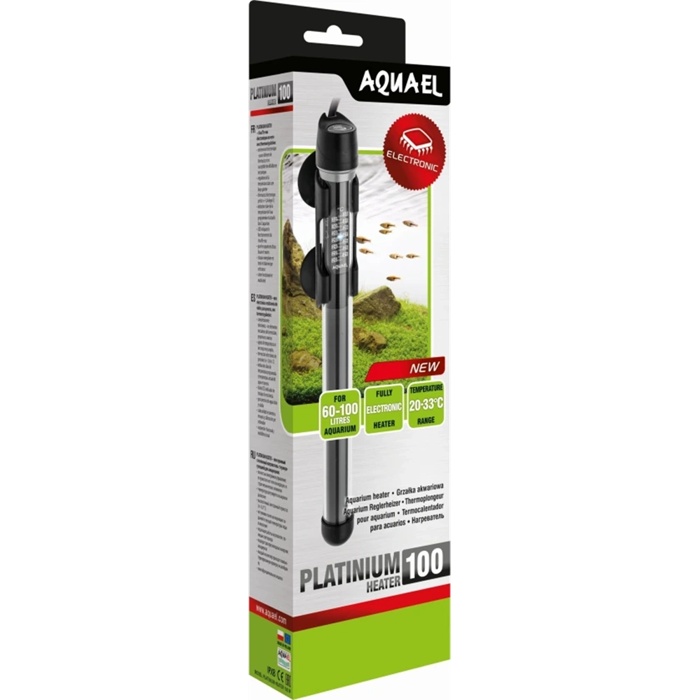 Aquael Glass Heater Platinium Heater 100W Akvaryum Isıtıcısı