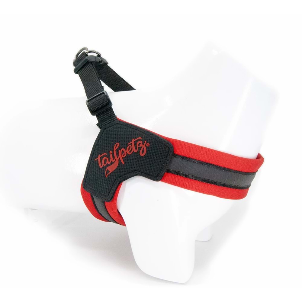 Tailpetz V-Harness Kırmızı