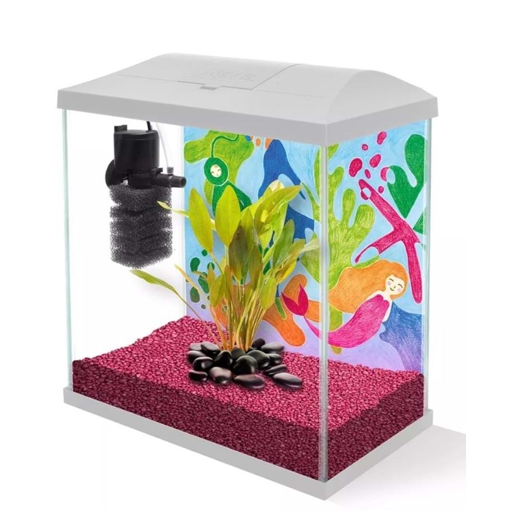 Aquael Leddy Akvaryum Seti Mini 30 Beyaz