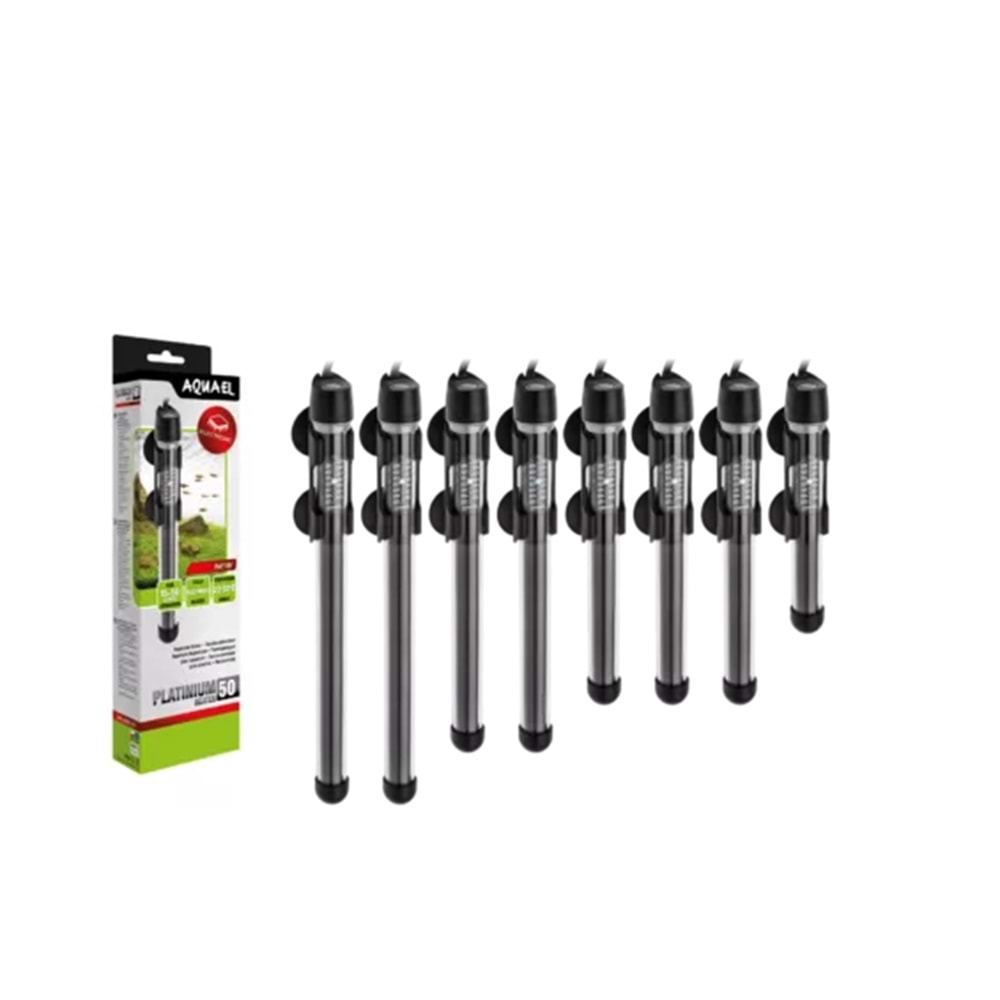 Aquael Glass Heater Platinium Heater 500W Akvaryum Isıtıcısı