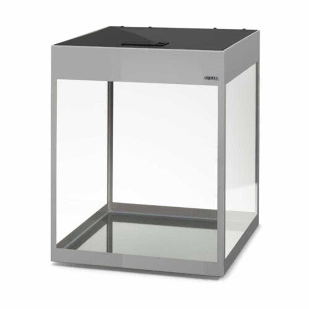 Aquael Glossy Cube Akvaryum Seti D&N Gri