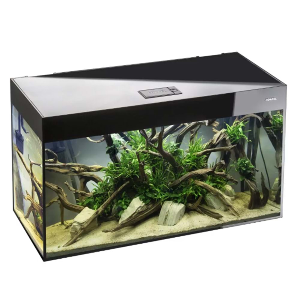 Aquael Glossy ST Akvaryum Seti 120 D&N Siyah
