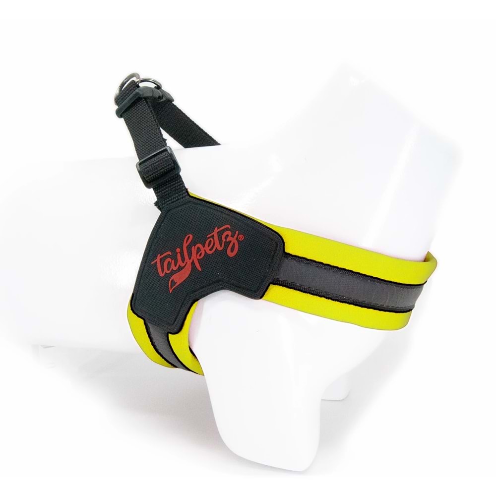 Tailpetz V-Harness Neon Lime