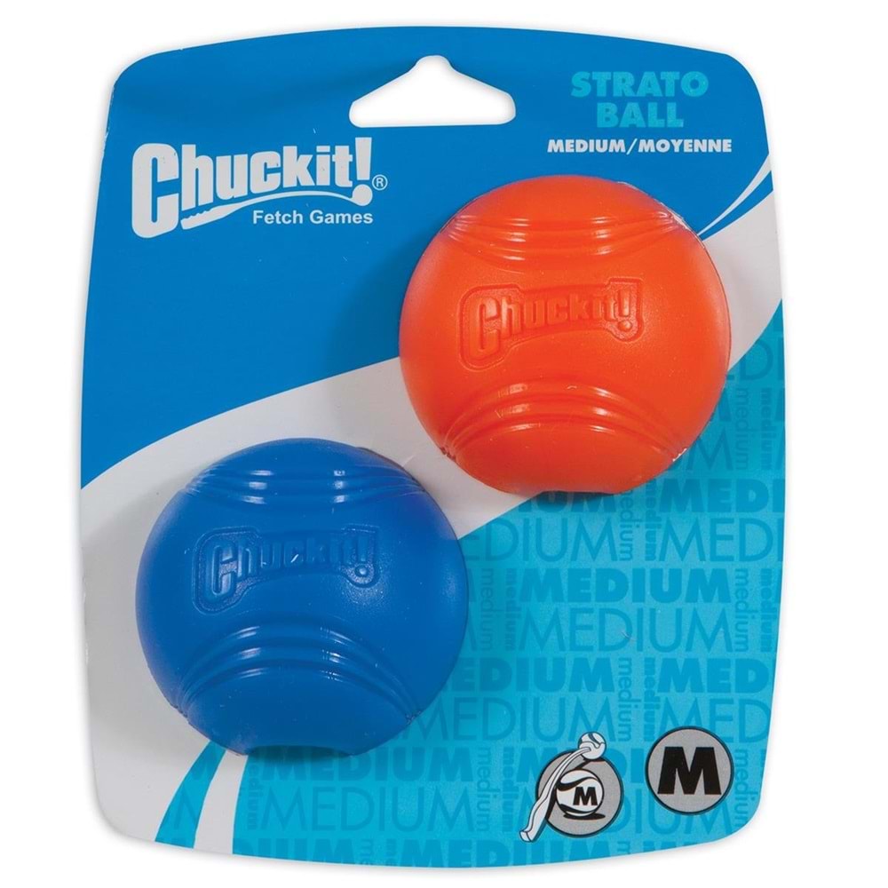 Chuckit! Strato Ball 2'li Köpek Oyun Topu (Orta Boy)