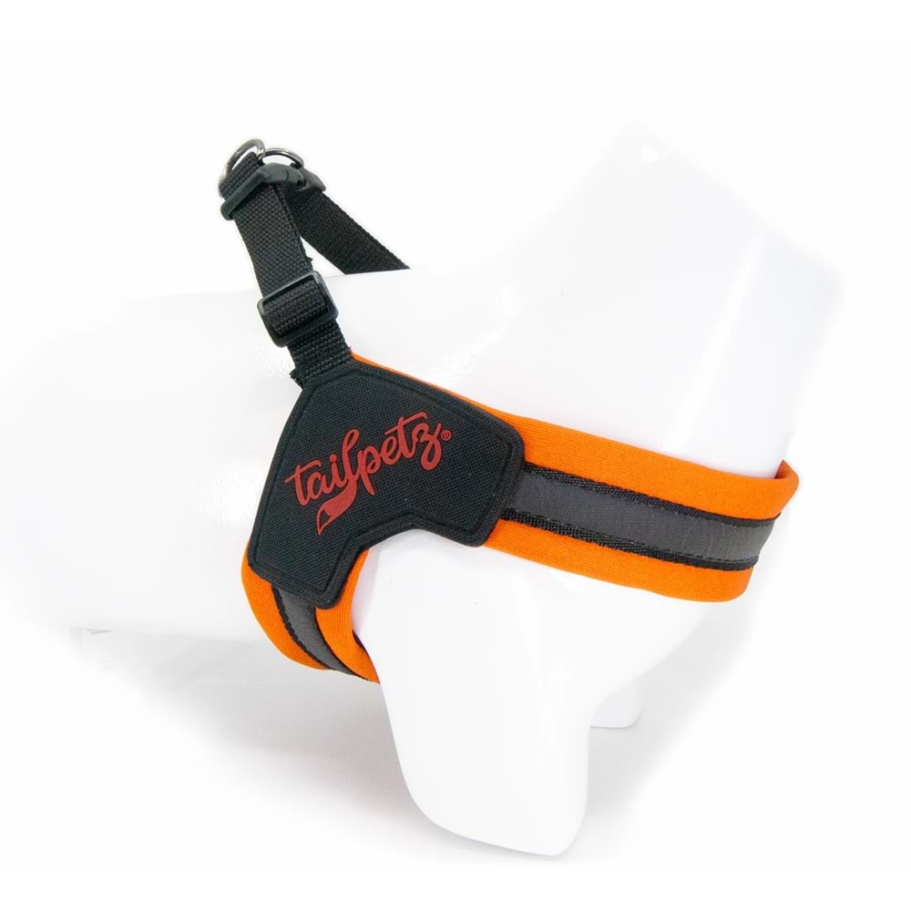 Tailpetz V-Harness Neon Turuncu