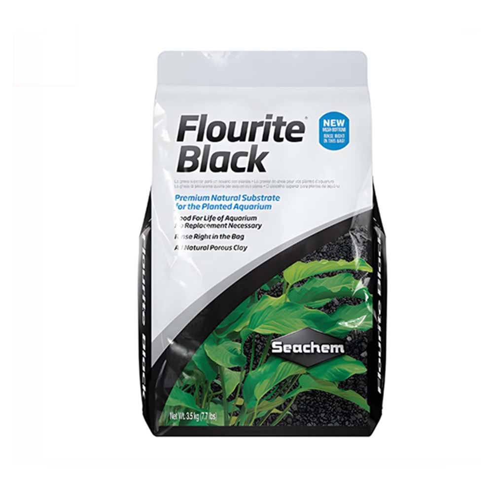 Seachem Flourite Black 3.5 kg / 7.7 lbs