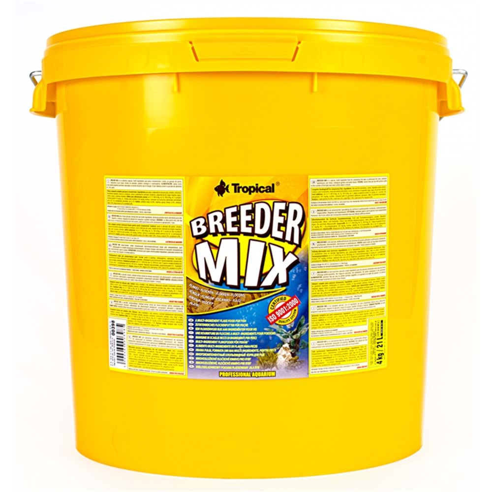 Tropical Breeder Mix 21Lt/4Kg