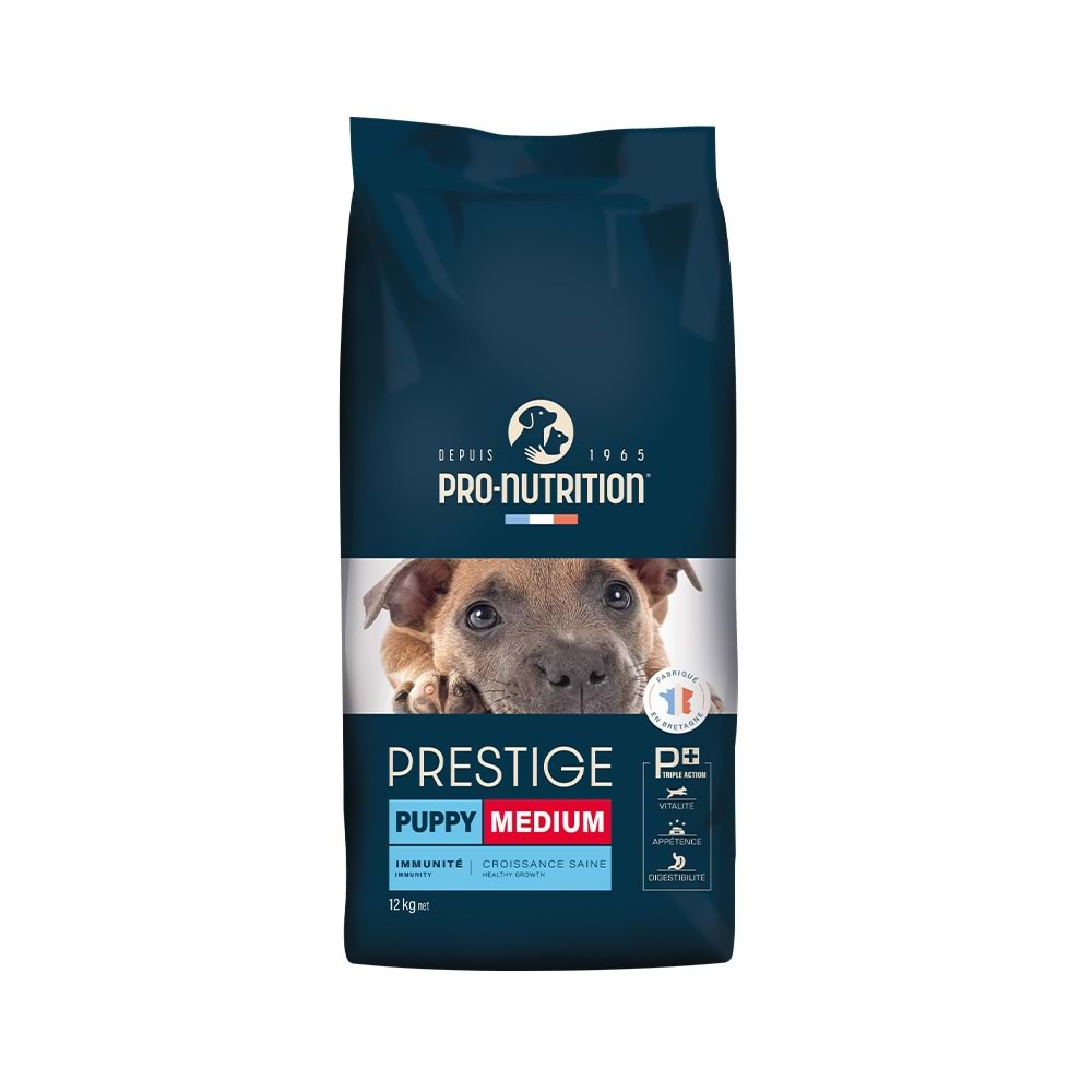 Pro Nutrition Prestige Orta Irk Yavru Köpek Maması 12KG