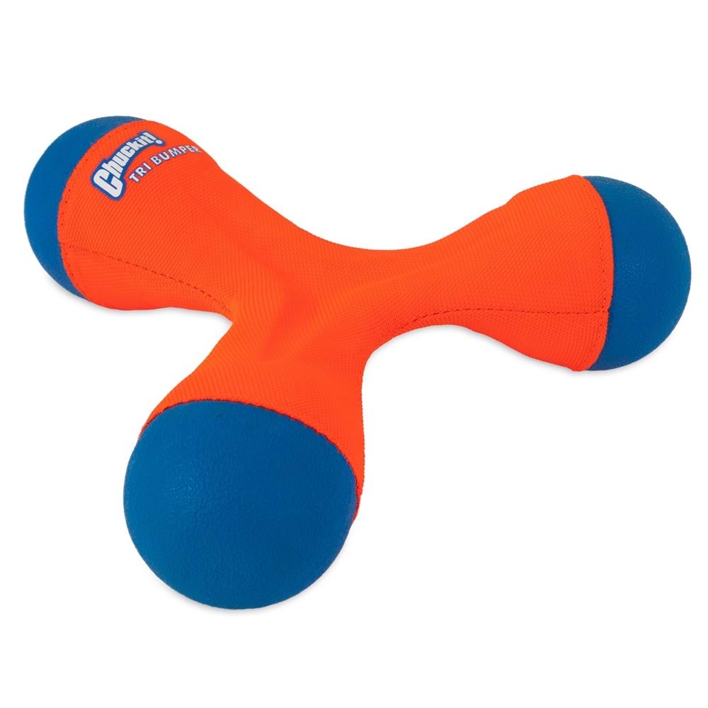 Chuckit! Tri-Bumper Suda Batmayan 3 Kollu Köpek Oyuncağı (Büyük Boy)