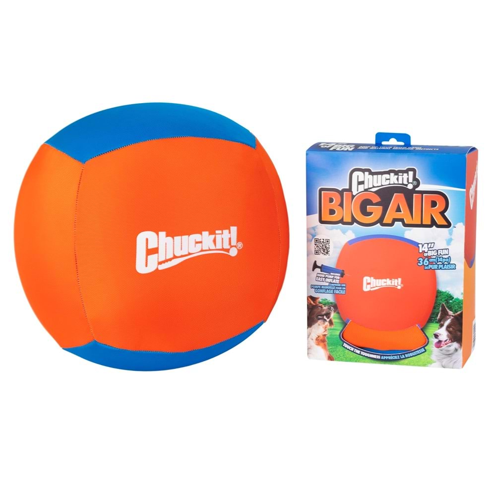Chuckit! Big Air Fetch Ball 37 cm Çapında Şişirilebilir Köpek Oyun Topu