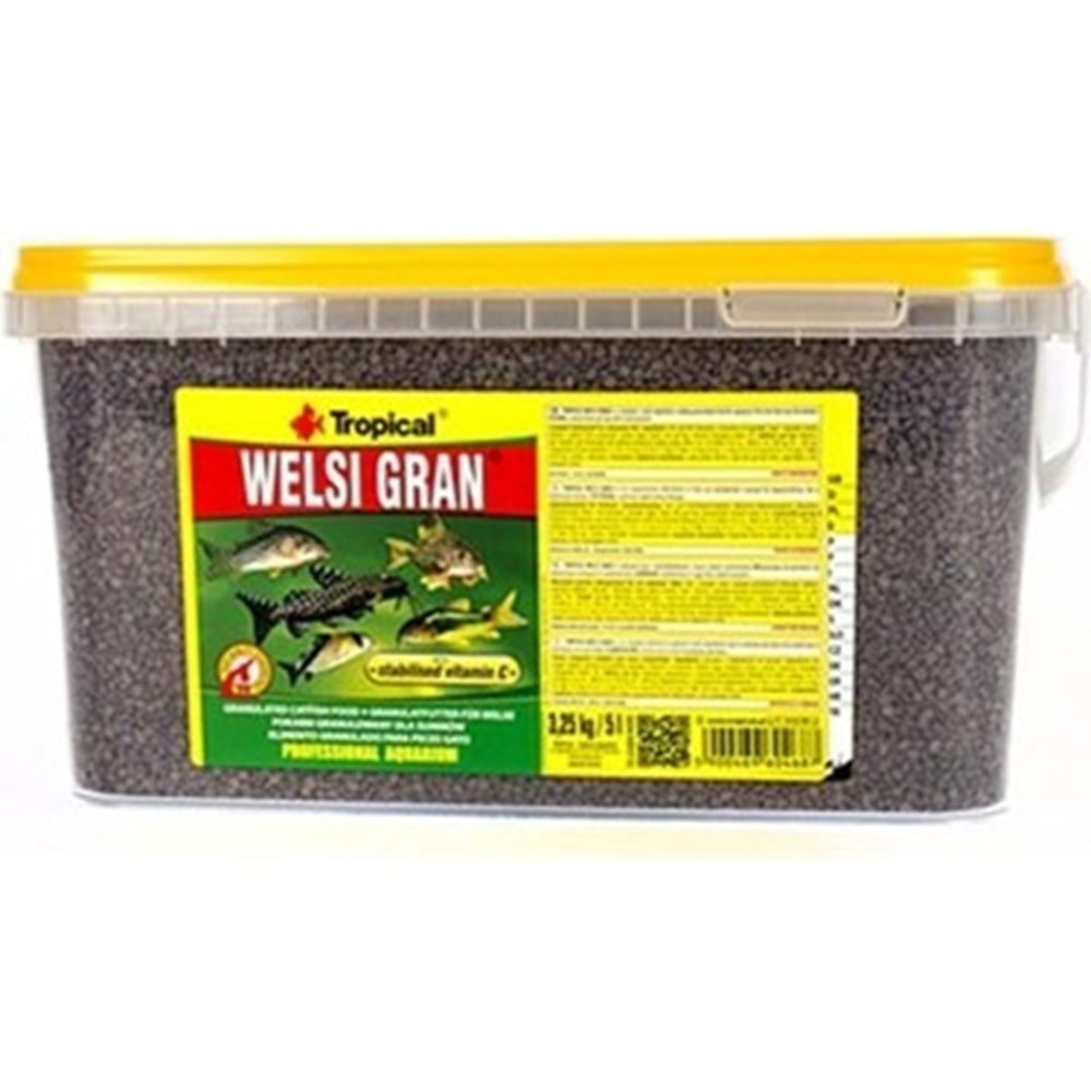 Tropical Welsi Gran 5Lt/3,25Kg