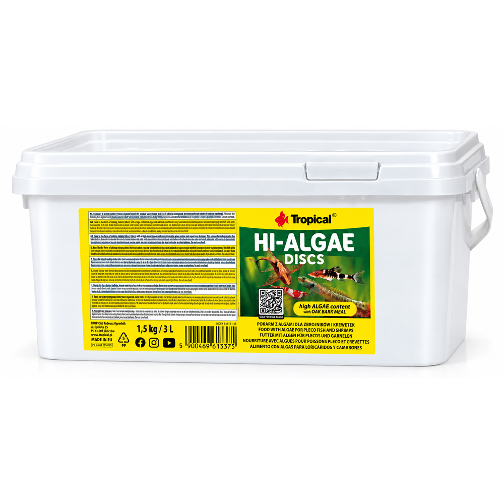 Tropical Hi Algae Discs 3L/1,5Kg