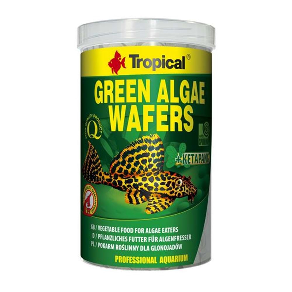 Tropical Green Algae Wafers 250ml/113Gr