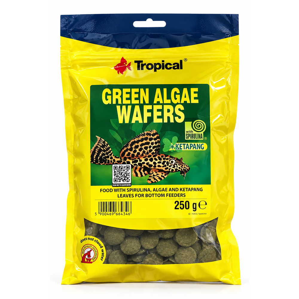 Tropical Green Algae Wafers 250Gr