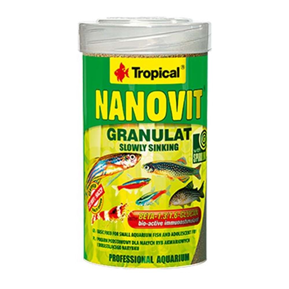 Tropical Nanovit Granulat 100ml/70Gr