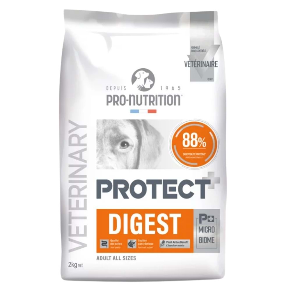 Pro Nutrition Protect Veterinary Digest Sindirim Sistemi Destekleyici Köpek Maması 2KG
