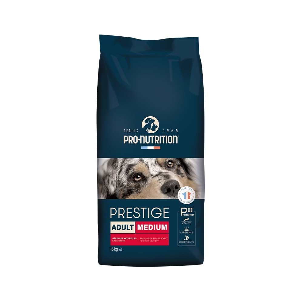 Pro Nutrition Prestige Orta Irk Yetişkin Köpek Maması 15KG