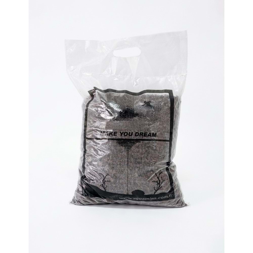 Aqua Boutique Lav Kırığı Bitki Zemin Kumu 8-10 MM 12KG. Kalın