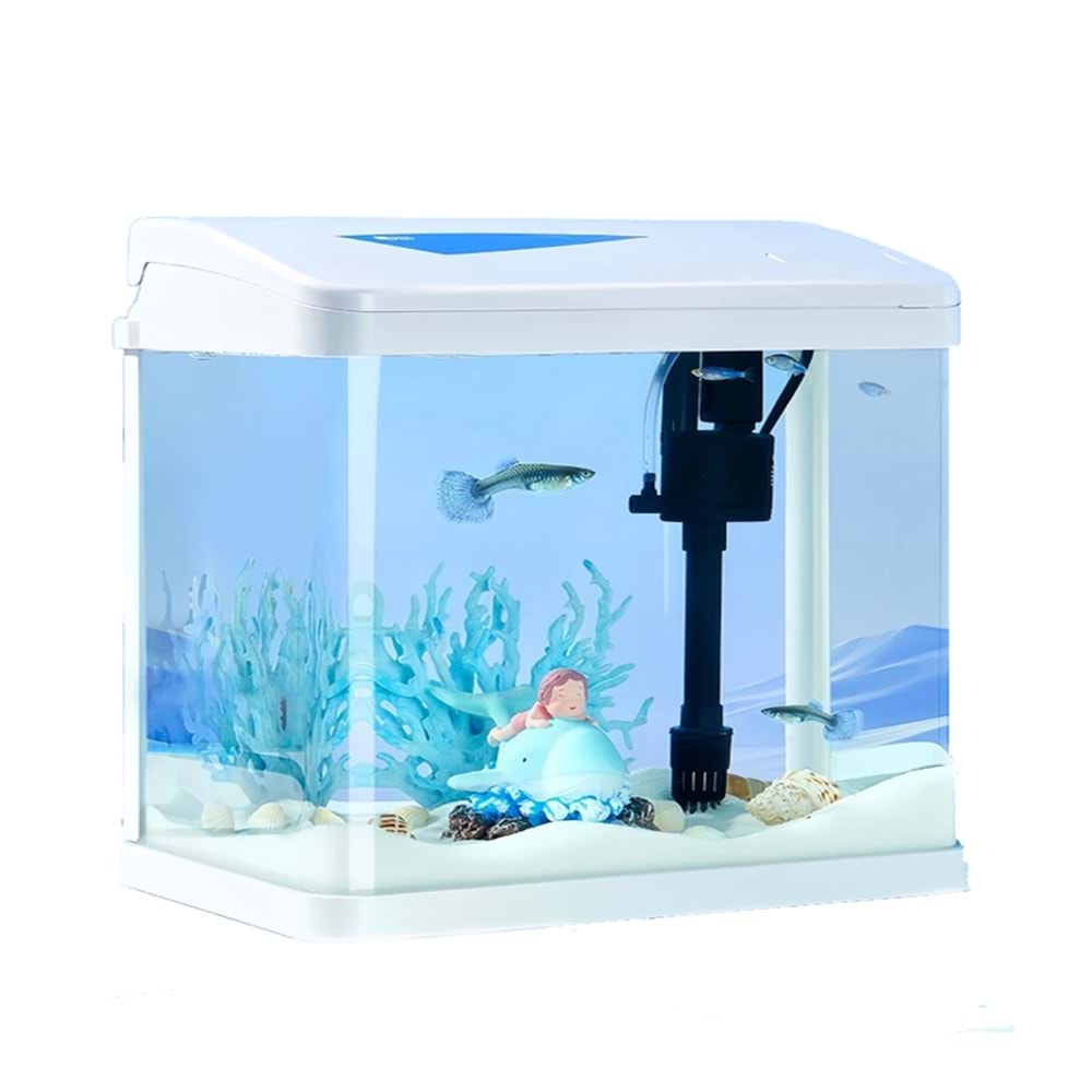 Yee Akvaryum Beyaz 31*20*34cm