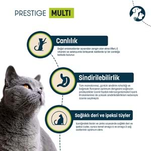 Pro Nutrition Prestige Multi Kümes Hayvanlı Yetişkin Kedi Maması 10KG