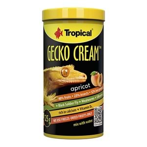 Tropical Gecko Cream Aprıcot (Kayısılı) 100ml/50Gr