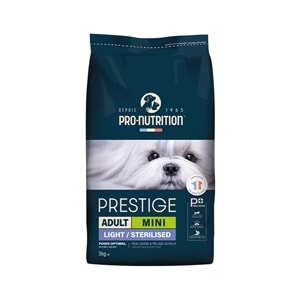 Pro Nutrition Prestige Küçük Irk Light Yetişkin Köpek Maması 3KG