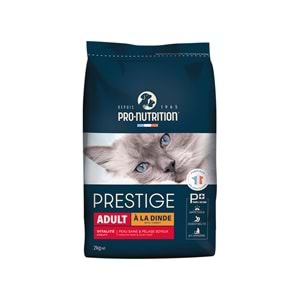 Pro Nutrition Prestige Dinde Hindili Yetişkin Kedi Maması 2KG