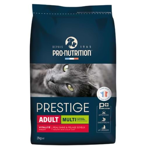 Pro Nutrition Prestige Multi Kümes Hayvanlı Yetişkin Kedi Maması 2KG
