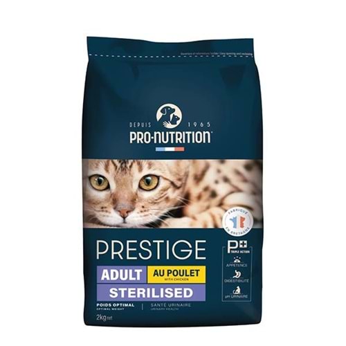 Pro Nutrition Prestige Sterilised Tavuklu Kısırlaştırılmış Kedi Maması 2KG