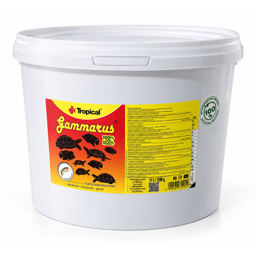 Tropical Gammarus 11Lt/1200Gr Kaplumbağa Yemi