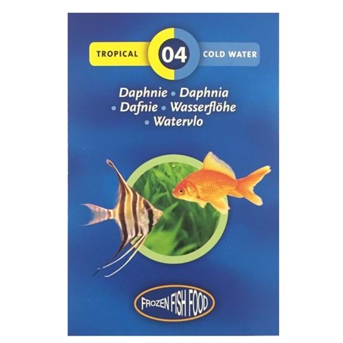 Frozen Fish Food Daphnie 100Gr - 04
