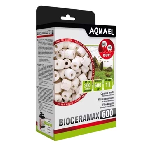 Aquael BioCeramax 600 Filtre Malzemesi 1 LT