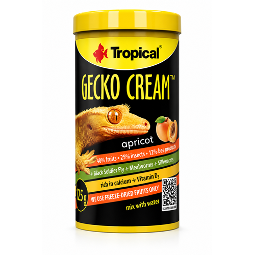 Tropical Gecko Cream Aprıcot (Kayısılı) 100ml/50Gr