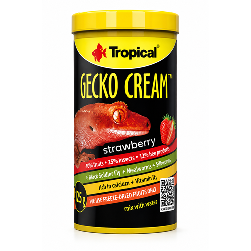 Tropical Gecko Cream Strawberry (Çilekli) 100ml/50Gr