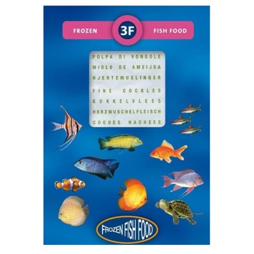 Frozen Fish Food Micro Plankton 100Gr - 3F