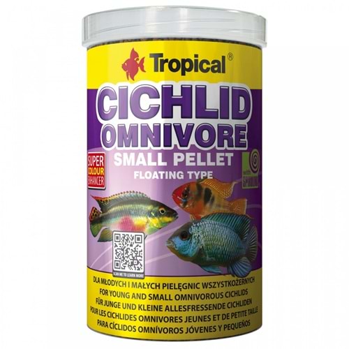 Tropical Cichlid Omnıvore Small Pellet