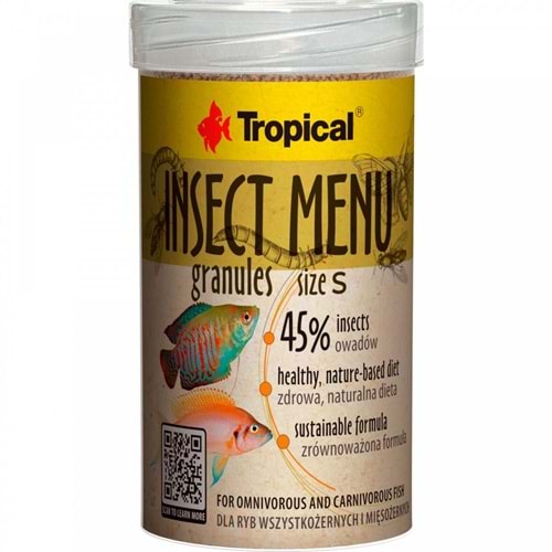 Tropical Insect Menu Flakes