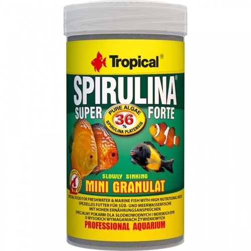 Tropical Super Spirulina Forte Mini Gran