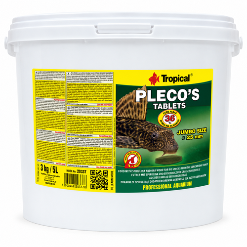 Tropical Plecos Tablets 5Lt/3Kg