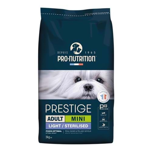 Pro Nutrition Prestige Küçük Irk Light Yetişkin Köpek Maması 3KG