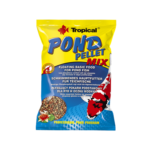 Tropical Pond Pellet Mix Worms 1000ml/130Gr