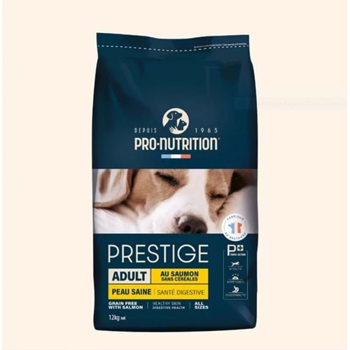 Pro Nutrition Prestige Tahılsız Somonlu Yetişkin Köpek Maması 12KG