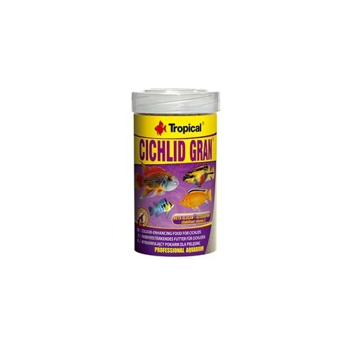 Tropical Cichlid Gran 100ml/55Gr