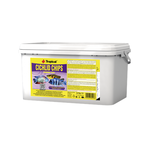 Tropical Cichlid Chips 5Lt/2.6Kg