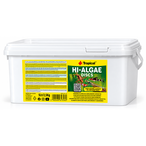Tropical Hi-Algae Discs XXL 5Lt/2,5Kg