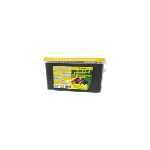 Tropical Cichlid Spirulina Medium Sticks 10Lt/3,6Kg