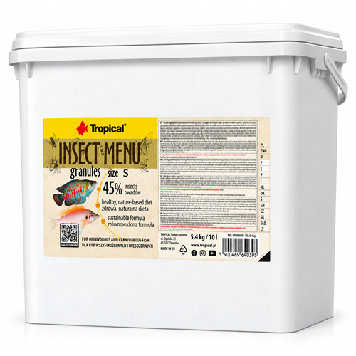 Tropical Insect Menu Gran S 10L/5,4Kg