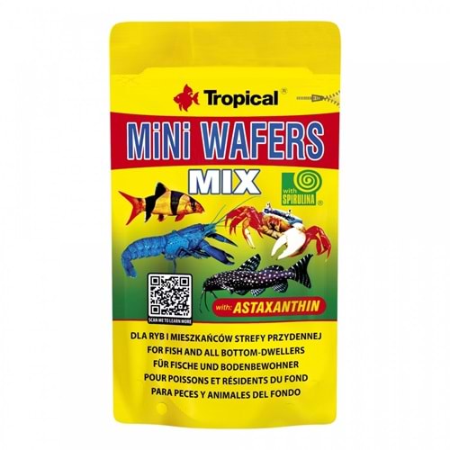 Tropical Mini Wafers Mix 90Gr